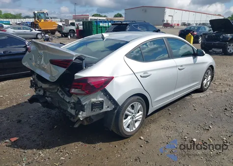 2019 Hyundai Elantra Sel from USA, damaged, VIN 5NPD84LF8KH466976